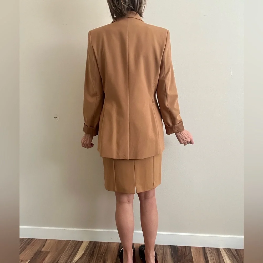 Calvin Klein Women's Camel Blazer - Picture 3 of 8